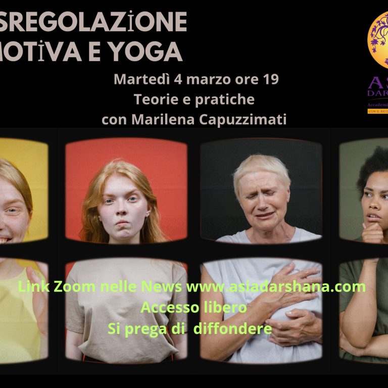 Disregolazione emotiva e Yoga