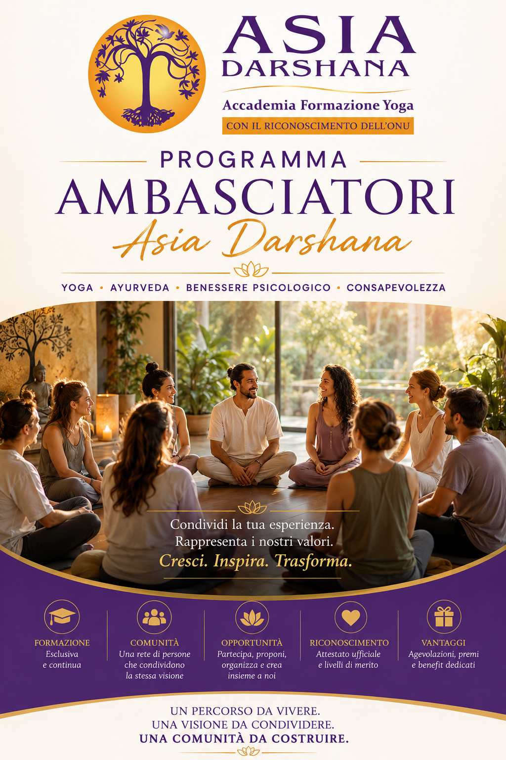 Al momento stai visualizzando Programma Ambasciatori Asia Darshana